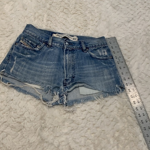 Vintage Diesel Cut-Off Denim Shorts - Picture 8 of 11